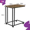Pojízdný C stolek k pohovce Funky Furniture Náhled obrázku produktu 7