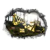 BVB Borussia Dortmund Wandtattoo Wand 3D Sticker Aufkleber Produktbild-Vorschau 1