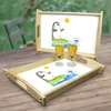 Mr. & Mrs. Panda Tablett Pinguin Surfer - Weiß - Geschenk, Produktbild-Vorschau 2