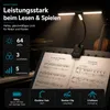 Klavierlampe LED, Akku Notenpultleuchte mit Klemme, 4 Produktbild-Vorschau 5