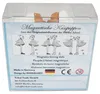 Magnetische Kusspuppen Hochzeit schwarz weiß küssendes Paar Produktbild-Vorschau 8