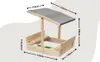 Flumi Bac à sable avec couverture Bancs et toit solaire Voir les images du produit 5