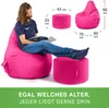 Green Bean® Sitzsack mit Rückenlehne + Hocker "Cozy+Stay" Produktbild-Vorschau 3
