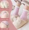 5 Paar Flauschige Kuschelsocken für Damen - Premium Dicke Produktbild-Vorschau 3