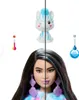 Poupée Barbie Cutie Reval, cheveux noirs, mèches bleues, Voir les images du produit 4