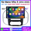 6+128GB 13.1''GPS NAVI Autoradio Android12 Carplay DAB+ SWC Produktbild-Vorschau 3