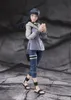 A full-body shot of an action figure of Hinata Hyuga from Naruto, standing on a rocky surface. Náhled obrázku produktu