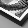 Gerahmtes Poster - Schwarzer Rahmen - Treppe Spirale Produktbild-Vorschau 2