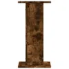 Supports de haut-parleurs 2 pcs chêne fumé bois Voir les images du produit 5