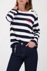 monari Sweatshirt 756 marine ringe 44 Produktbild-Vorschau 2