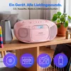 MEDION E66476 Stereo Sound System (Boombox, CD-Player, MP3, Produktbild-Vorschau 4
