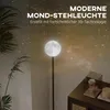 HOMCOM Lampa podłogowa LED w kształcie księżyca do salonu z Podgląd zdjęcia produktu 4