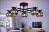 Euro-Lamp Deckenleuchte Nexus 5, schwarz, 5 x 60W, Produktbild-Vorschau 1