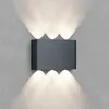 Braytron LED Wandleuchte Außen Anthrazit Strahler 6X1W Produktbild-Vorschau 2