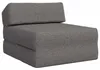 vidaXL Klappsofa Bett Hellgrau 60 x 70 x 41 cm Stoff Produktbild-Vorschau 1