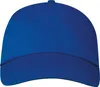 A plain studio shot of a blue baseball cap. Produktbild-Vorschau
