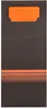 PAPSTAR Servietten-Tasche "Stripes" schwarz / orange Produktbild-Vorschau 7