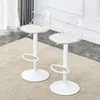 2er-Set höhenverstellbare Barhocker, transparente Produktbild-Vorschau 1