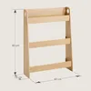 Petite Amélie Montessori Bücherregal Ellipse - Natur Produktbild-Vorschau 5