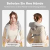 Nackenmassagegerät mit Wärme, Shiatsu Massagegerät, 360° Produktbild-Vorschau 8