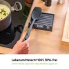 Hoffmann Soßenlöffel robuster Edelstahlkern Silikon 32 cm Produktbild-Vorschau 5