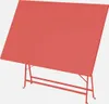Set tavolo da giardino pieghevole in acciaio con 4 sedie, Anteprima dell’immagine prodotto 4