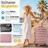 KESSER® Reisekoffer Hartschalen Koffer mit Zahlenschloss, Produktbild-Vorschau 6