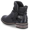 Rieker  Damenschuhe Stiefeletten Reißverschluss Schwarz Productafbeelding-voorbeeld 5