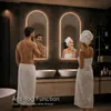 LoXa – Miroir de salle de bain en arche Casablanca avec LED Voir les images du produit 3