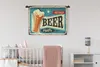 MuchoWow® Wandteppich Wandbehang Mannshöhle - Bier - Produktbild-Vorschau 2
