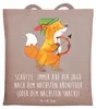 Mr. & Mrs. Panda Tote Bag Abenteuer Schütze - Braun Pastell Produktbild-Vorschau 1