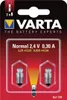 A blister pack containing two VARTA light bulbs. Produktbild-Vorschau