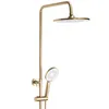A gold shower set against a white background. Anteprima dell’immagine prodotto