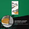 Dekor Leinwand Uhr Wandbilder Geräuschlos 30x60 Zeichnung Produktbild-Vorschau 5
