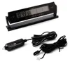 A digital thermometer, clock, and voltmeter for a car, along with its power adapter and sensor. Produktbild-Vorschau