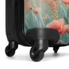 NoBoringSuitcases.com® Großer Koffer - Blumenfeld mit rosa Produktbild-Vorschau 6