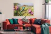 MuchoWow® Poster Vogel - Bienenfresser - Blumen 120x80 cm - Produktbild-Vorschau 2