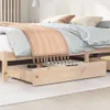 vidaXL Cassettiera per letto con rotelle 2 pezzi 90x55x17 Anteprima dell’immagine prodotto 1