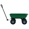vidaXL Benne de jardin 300 kg 75 L Vert Voir les images du produit 5