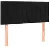 vidaXL Čelo postele černé 80x5x78/88 cm Velvet Náhled obrázku produktu 1