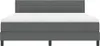 vidaXL Boxspringbett mit Kopfteil Dunkelgrau 180 x 200 cm Produktbild-Vorschau 7