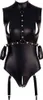 Cottelli BONDAGE Body im schwarzen elastischen Mattlook M Produktbild-Vorschau 9