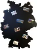 STALFORM Magnettafel Schwarz 80x60 cm – Magnetische Produktbild-Vorschau 1