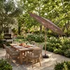 Sekey  Sonnenschirm Ø300cm Holzoptik Gartenschirm Produktbild-Vorschau 16