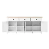 Sideboard mit Drei Schubladen und Vier Türen, Anrichte Produktbild-Vorschau 2