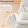 Bürostuhl mit Fußstütze, 135° Verstellbarer Schlafsessel, Produktbild-Vorschau 6