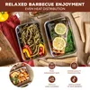 Bremermann grillpan 2-delige set incl. 4 bamboe schrapers, Productafbeelding-voorbeeld 2
