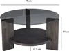 Skye Decor, Mahal - Dark Grey, stolik kawowy, antracytowy, Podgląd zdjęcia produktu 7