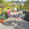 Runder klappbarer gartentisch "greensboro" ton 2-sitzer  - Produktbild-Vorschau 6