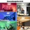 YARDIN Led Deckenleuchte Dimmbar mit Fernbedienung 60W RGB Produktbild-Vorschau 6